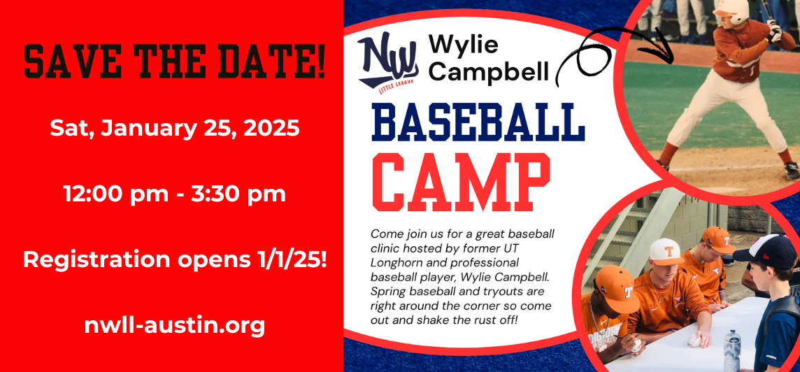 Wylie Campbell Baseball Clinic 1/25/25